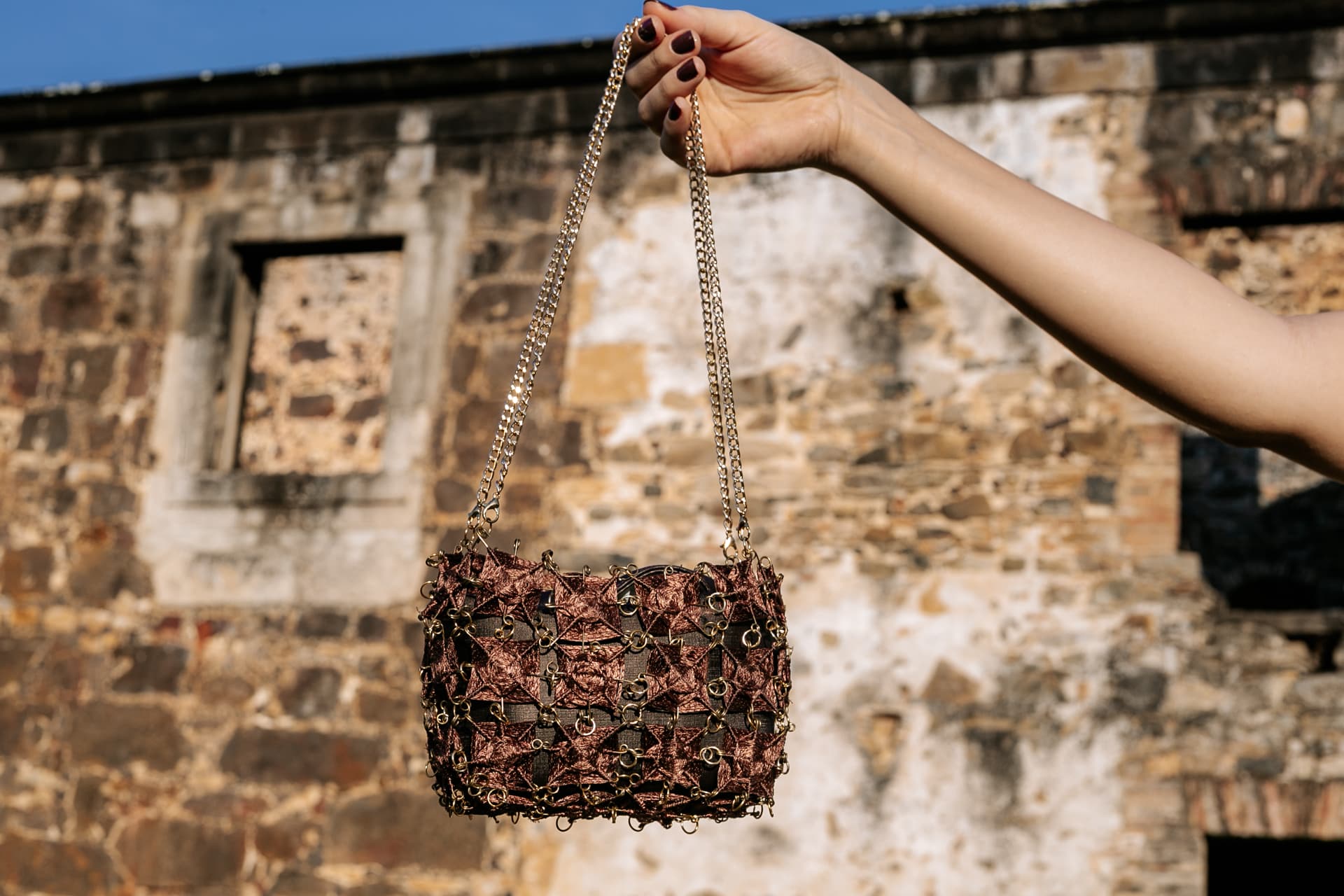 Ana — handmade OCCHI FILO bag